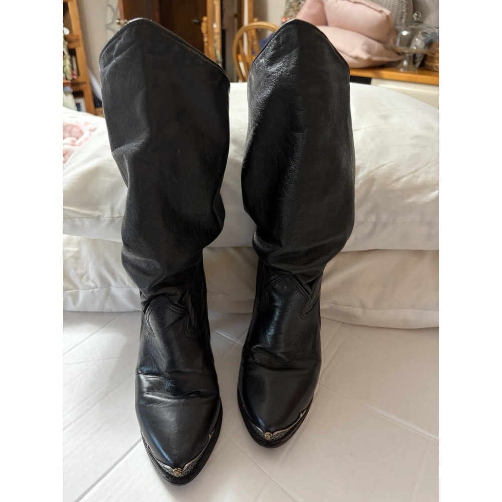 Vintage 80s Zodiac "Rocker" Slouch Boots Size 5 1/2